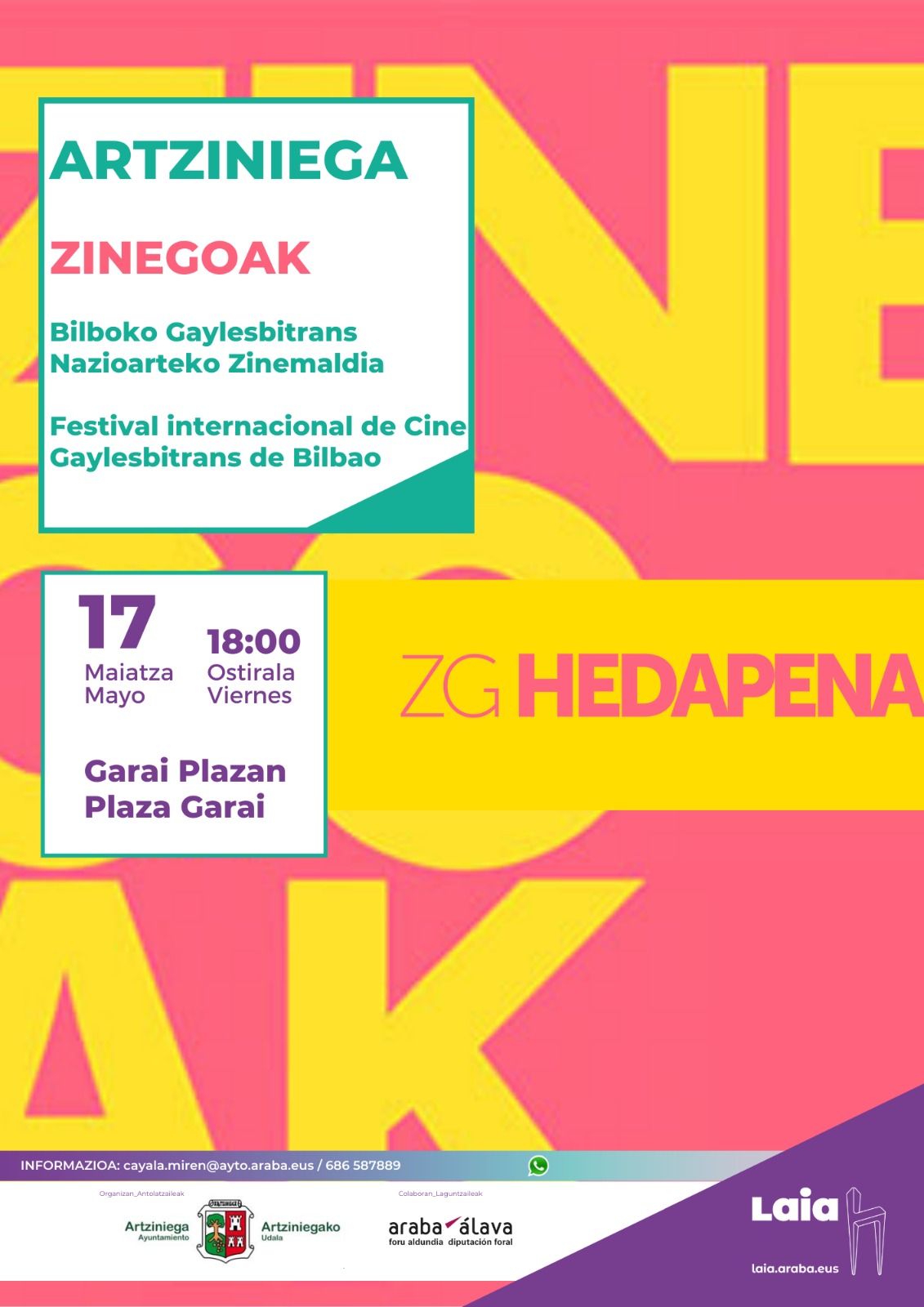 Zinegoak: Festival internacional de Cine Gaylesbitrans de Bilbao