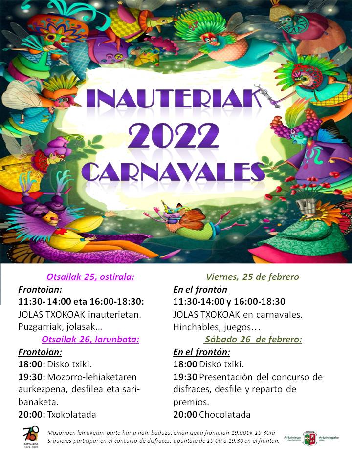 Cartel de Carnavales 2022
