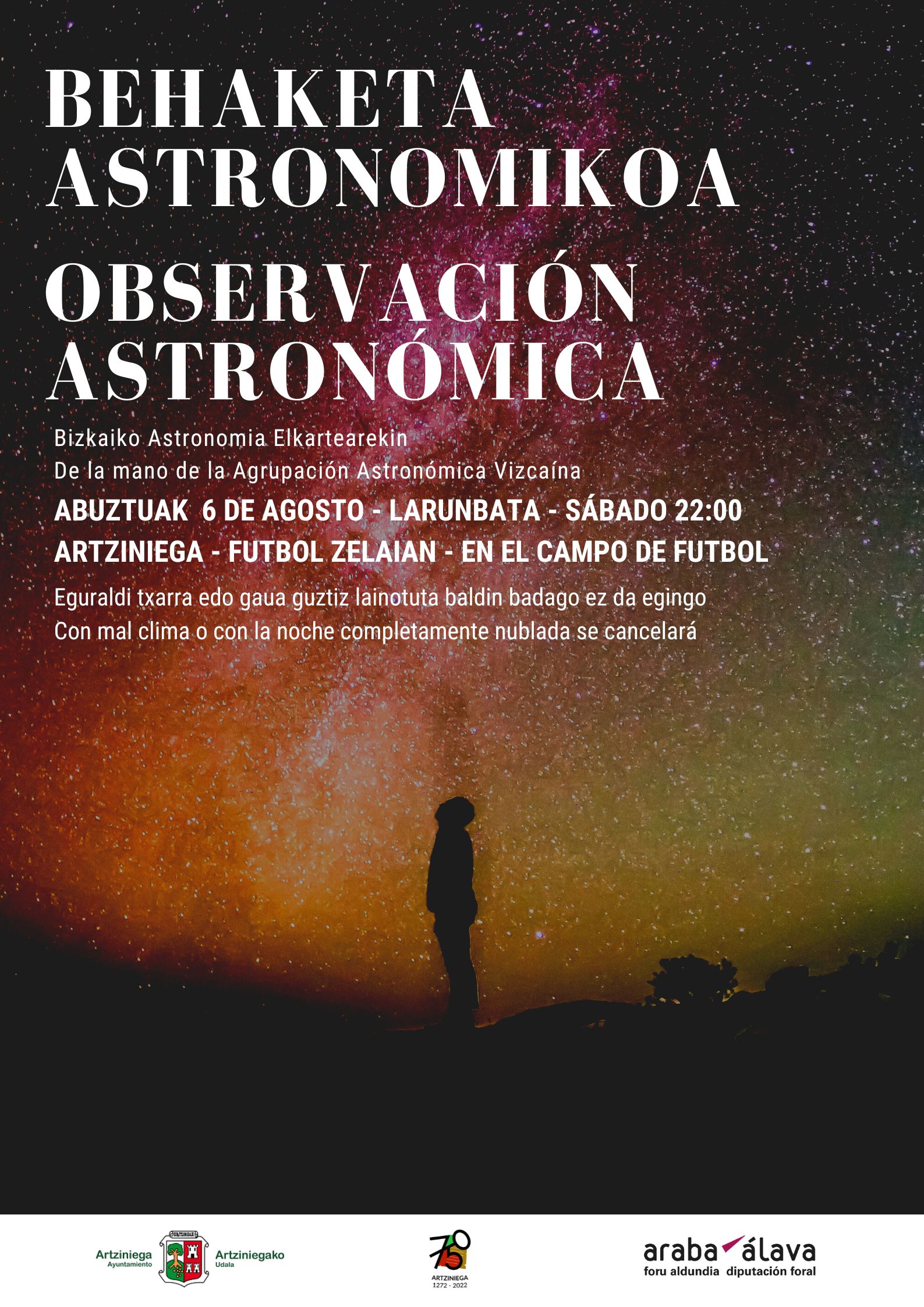 Observación Astronómica Artziniega
